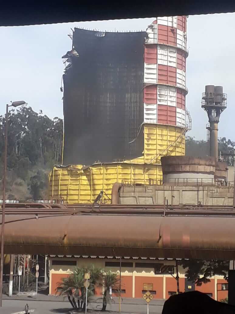 acidente na Usiminas